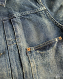 TCB Faded S40's Jacket - 13.5oz Indigo Denim