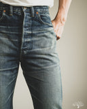 TCB Faded S40's Jeans - 13.5oz Indigo Denim