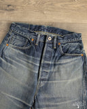 TCB Faded S40's Jeans - 13.5oz Indigo Denim