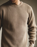 UES 60BW - Big Waffle T-Shirt - Sand Beige