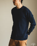 UES 60BW-I - Big Waffle T-Shirt - Indigo