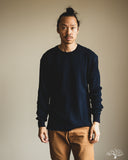UES 60BW-I - Big Waffle T-Shirt - Indigo