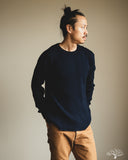 UES 60BW-I - Big Waffle T-Shirt - Indigo