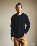 UES 66BW-I - Big Waffle Henley - Indigo