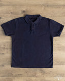 UES 67LW-I Rahben Stitch Polo Shirt - Indigo
