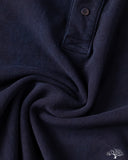 UES 67LW-I Rahben Stitch Polo Shirt - Indigo