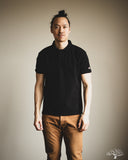 UES 67LW Rahben Stitch Polo Shirt - Black
