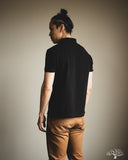 UES 67LW Rahben Stitch Polo Shirt - Black