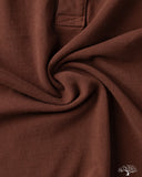 UES 67LW Rahben Stitch Polo Shirt - Brown