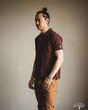 UES 67LW Rahben Stitch Polo Shirt - Brown
