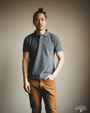 UES 67LW Rahben Stitch Polo Shirt - Gray