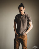 UES 67LW Rahben Stitch Polo Shirt - Greige