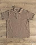 UES 67LW Rahben Stitch Polo Shirt - Greige