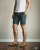 UES Black Watch Bermuda Shorts - Green
