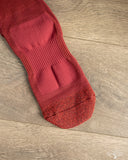 UES BSX-1 Boot Socks - Wine