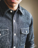 UES 11.4oz Double Weave Denim Shirt