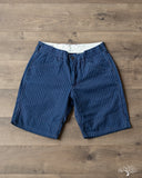 UES Duck Shorts - Indigo Wabash