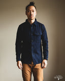 UES Heavy Flannel - Indigo Amundsen