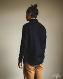 UES Herringbone Double Gauze Long-Sleeve Shirt - Indigo
