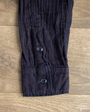 UES Herringbone Double Gauze Long-Sleeve Shirt - Indigo