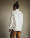 UES Herringbone Double Gauze Long-Sleeve Shirt - White