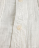 UES Herringbone Double Gauze Long-Sleeve Shirt - White