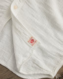UES Herringbone Double Gauze Long-Sleeve Shirt - White