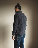 UES Indigo Stripe Selvedge Heavy Flannel