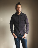 UES Indigo Stripe Selvedge Heavy Flannel