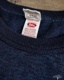 UES No. 7 Yarn-Dyed Indigo Long Sleeve T-Shirt