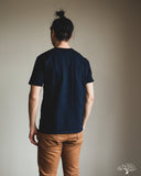 UES No. 7 Yarn-Dyed Indigo T-Shirt