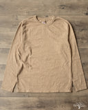 UES No. 8 Slub Nep Long-Sleeve Tee - Beige