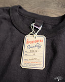UES No. 8 Slub Nep Long-Sleeve Tee - Black