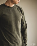 UES No. 8 Slub Nep Long-Sleeve Tee - Green