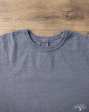 UES No. 8 Slub Nep Long-Sleeve Tee - Grey-Blue
