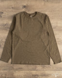 UES No. 8 Slub Nep Long-Sleeve Tee - Olive