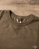 UES No. 8 Slub Nep Long-Sleeve Tee - Olive