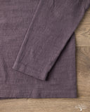 UES No. 8 Slub Nep Long-Sleeve Tee - Purple Navy