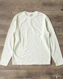 UES No. 8 Slub Nep Long-Sleeve Tee - White
