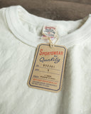 UES No. 8 Slub Nep Long-Sleeve Tee - White