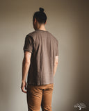 UES No. 8 Slub Nep Tee - Coffee