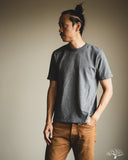 UES No. 8 Slub Nep Tee - Grey-Blue