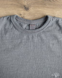 UES No. 8 Slub Nep Tee - Grey-Blue
