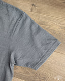 UES No. 8 Slub Nep Tee - Grey-Blue