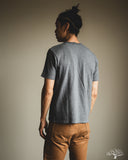 UES No. 8 Slub Nep Tee - Grey-Blue