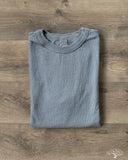 UES No. 8 Slub Nep Tee - Grey-Blue