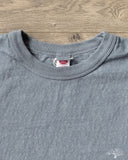 UES No. 8 Slub Nep Tee - Grey-Blue