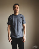 UES No. 8 Slub Nep Tee - Grey-Blue