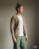 UES Single Rib Cardigan - Beige