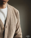 UES Single Rib Cardigan - Beige